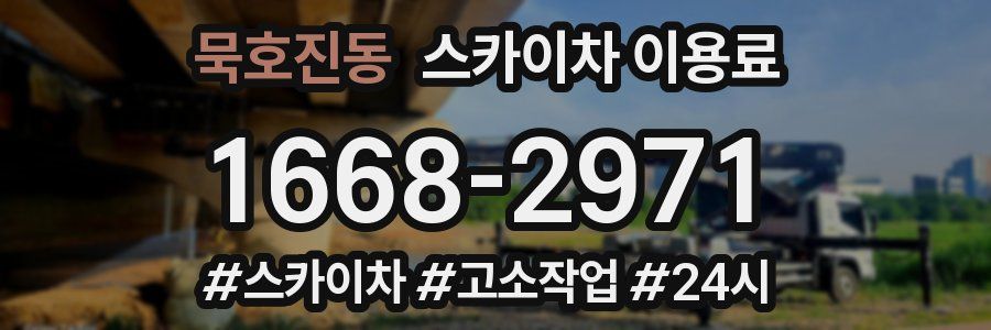 묵호진동 스카이차 이용료