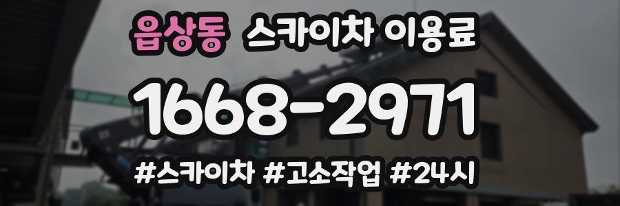 읍상동 스카이차 이용료
