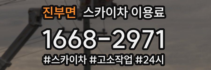진부면 스카이차 이용료