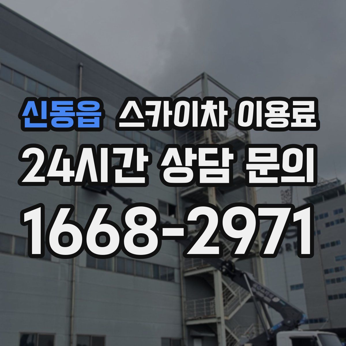 신동읍 스카이차 이용료