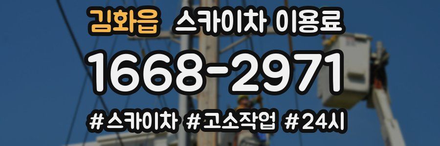 김화읍 스카이차 이용료