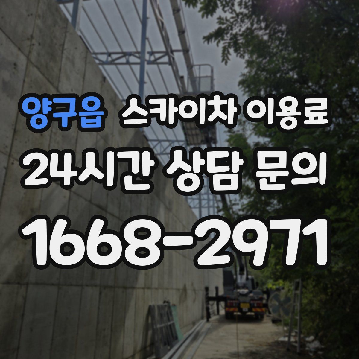 양구읍 스카이차 이용료