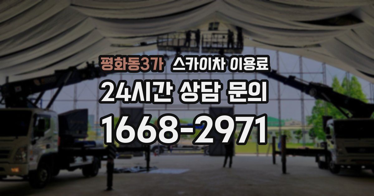 평화동3가 스카이차 이용료
