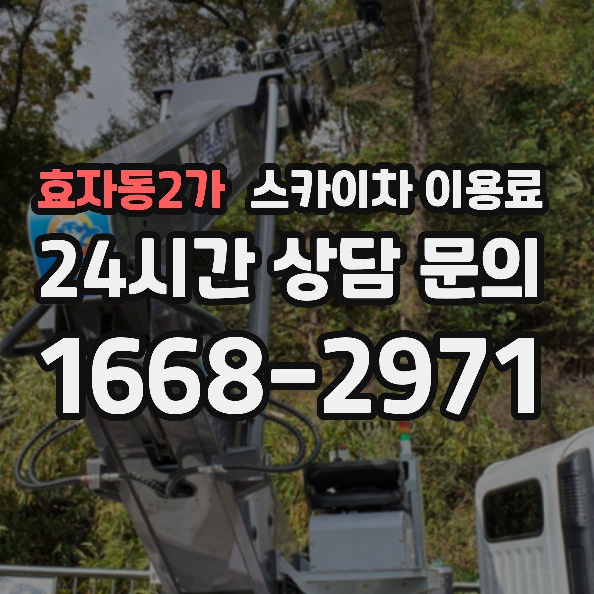 효자동2가 스카이차 이용료