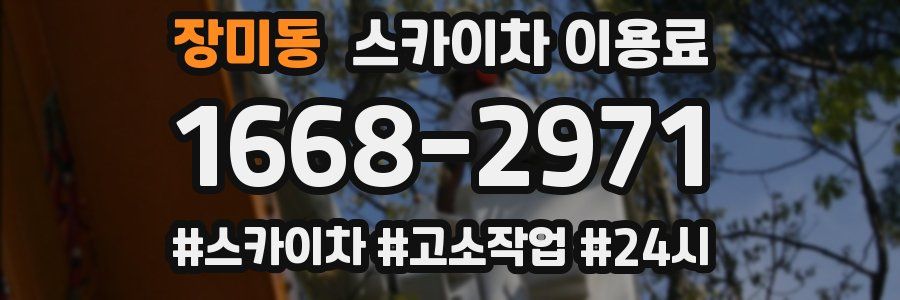 장미동 스카이차 이용료