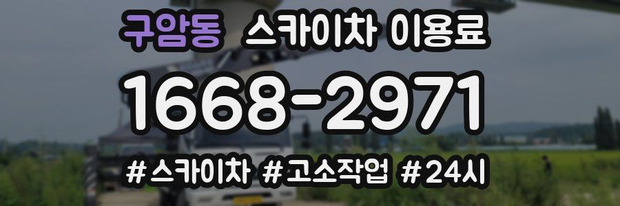 구암동 스카이차 이용료