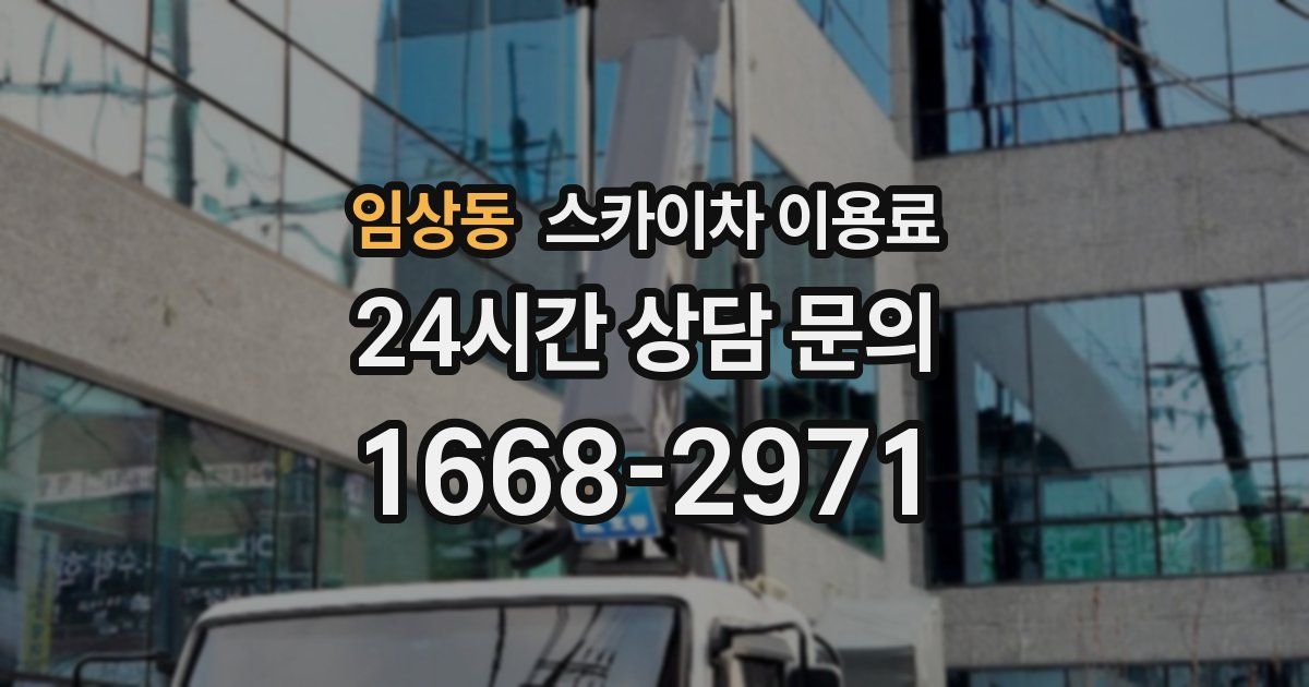 임상동 스카이차 이용료