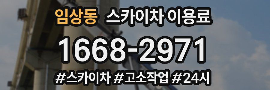 임상동 스카이차 이용료