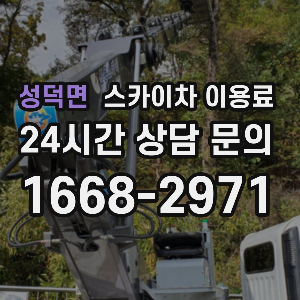 성덕면 스카이차 이용료