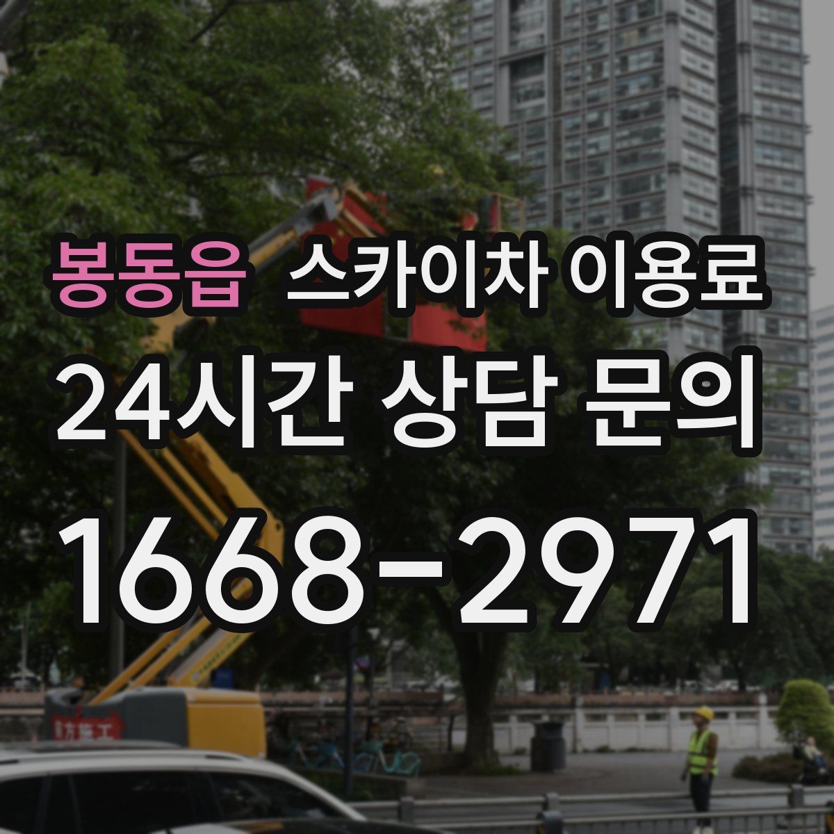 봉동읍 스카이차 이용료
