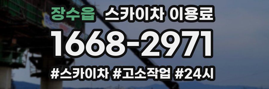 장수읍 스카이차 이용료