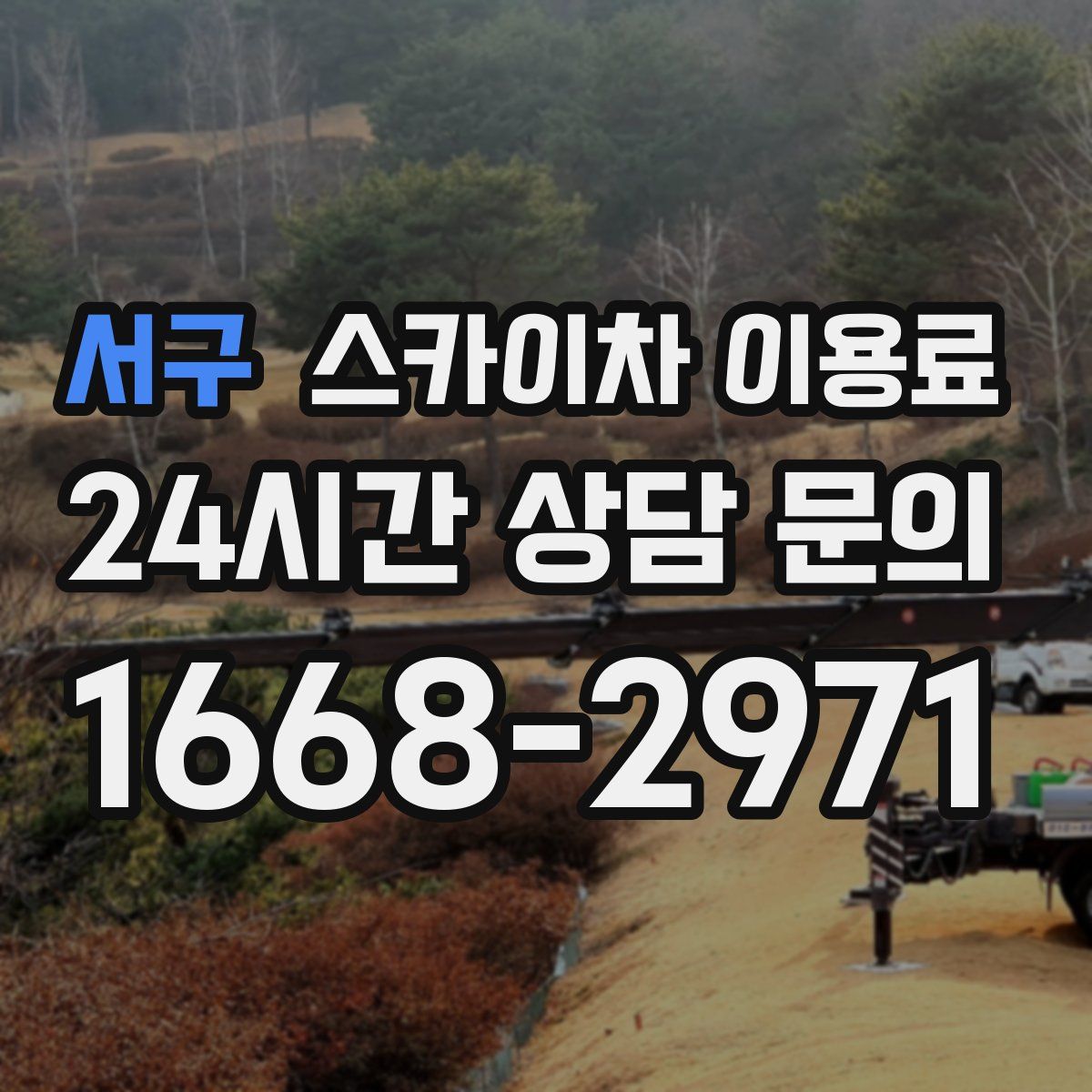 서구 스카이차 이용료