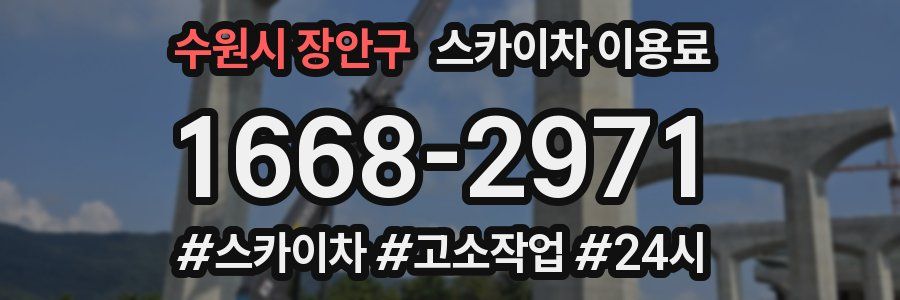 수원시 장안구 스카이차 이용료