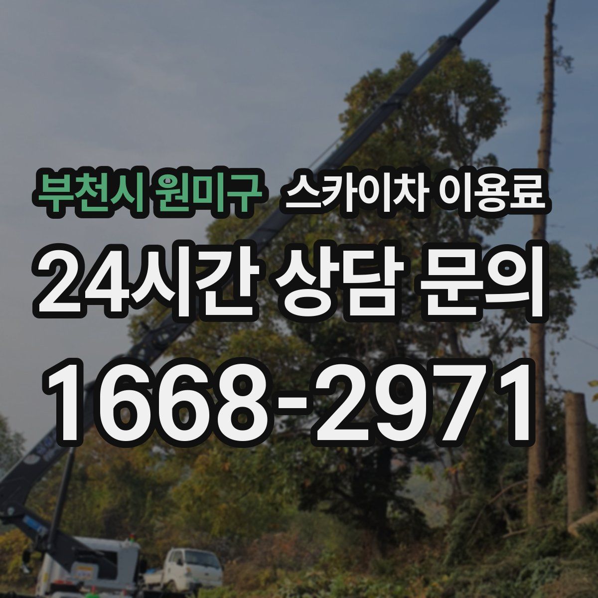 부천시 원미구 스카이차 이용료