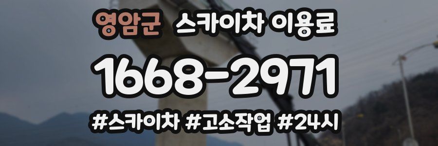 영암군 스카이차 이용료