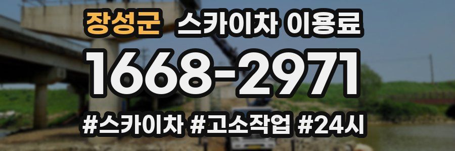장성군 스카이차 이용료