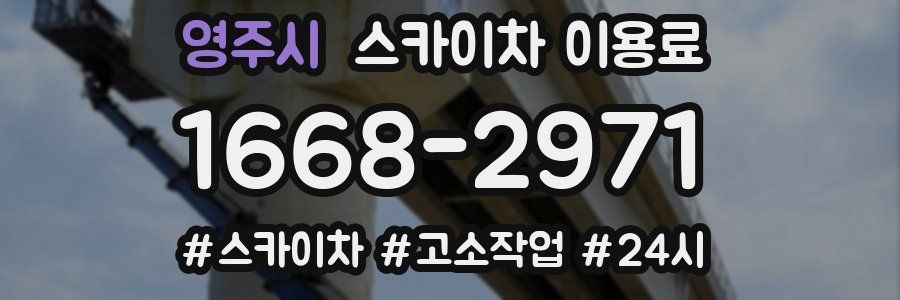 영주시 스카이차 이용료