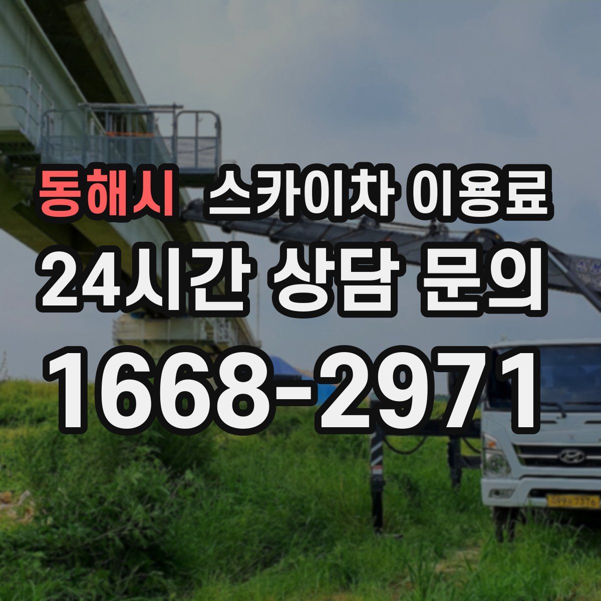 동해시 스카이차 이용료