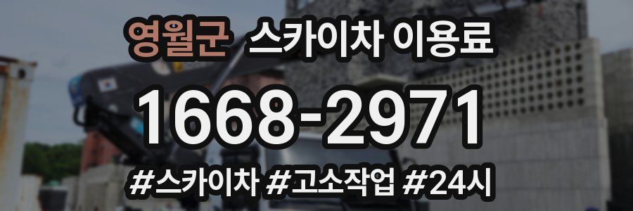 영월군 스카이차 이용료