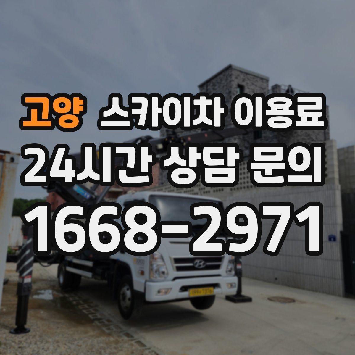 고양 스카이차 이용료 비교 시 서비스 차이 확인하기