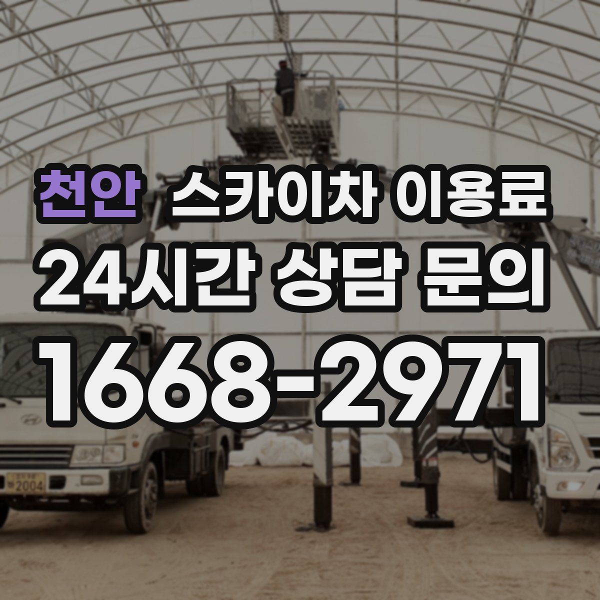 천안 스카이차 이용료