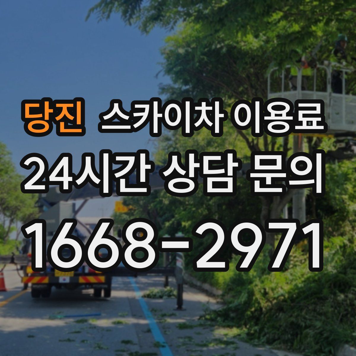 당진 스카이차 이용료