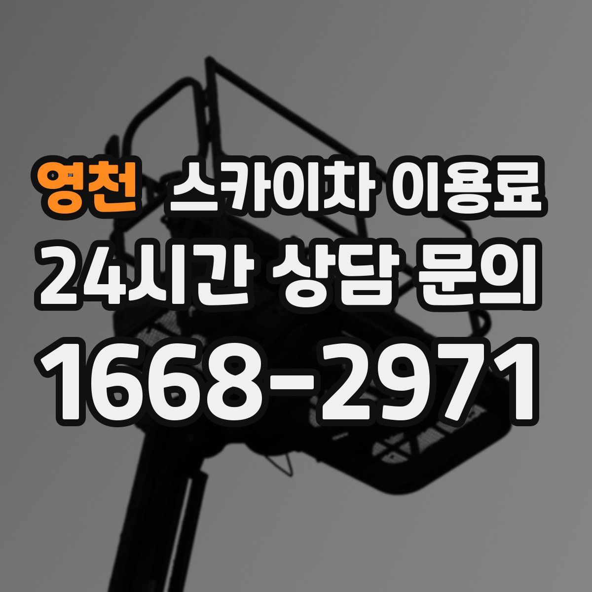 영천 스카이차 이용료