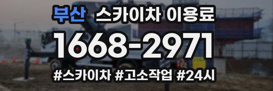 부산 스카이차 이용료
