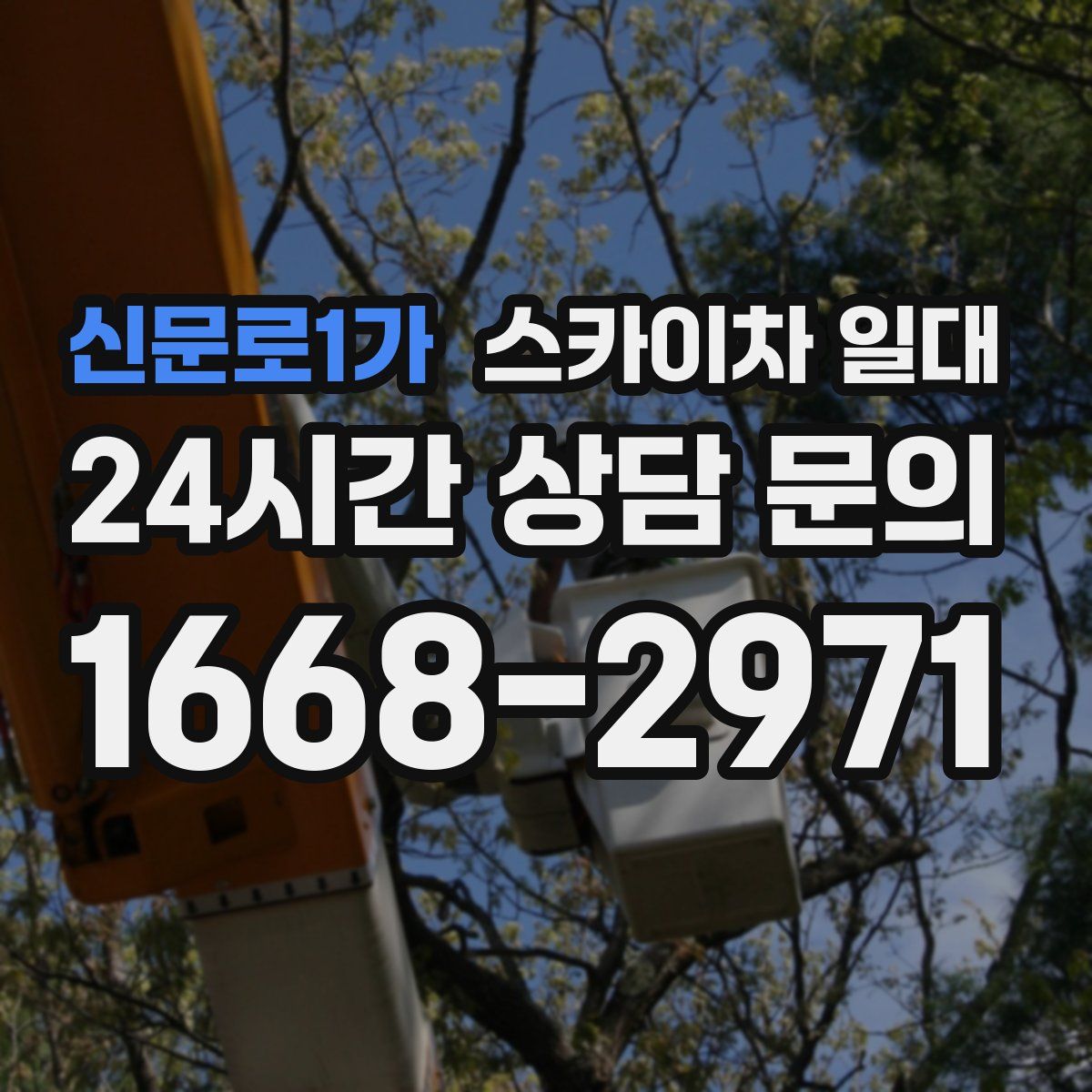 신문로1가 스카이차 일대