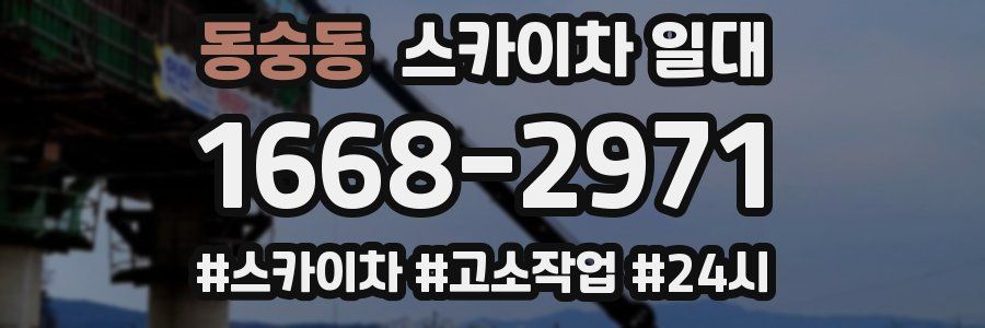 동숭동 스카이차 일대
