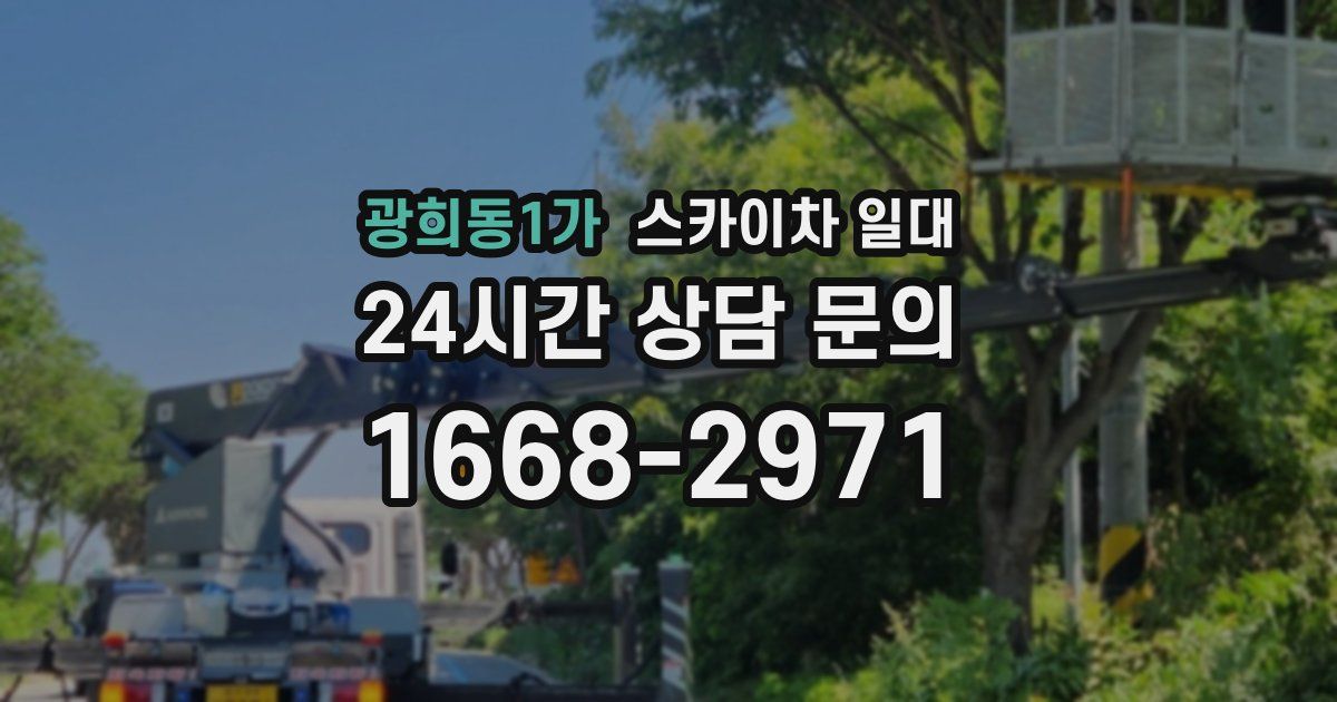 광희동1가 스카이차 일대