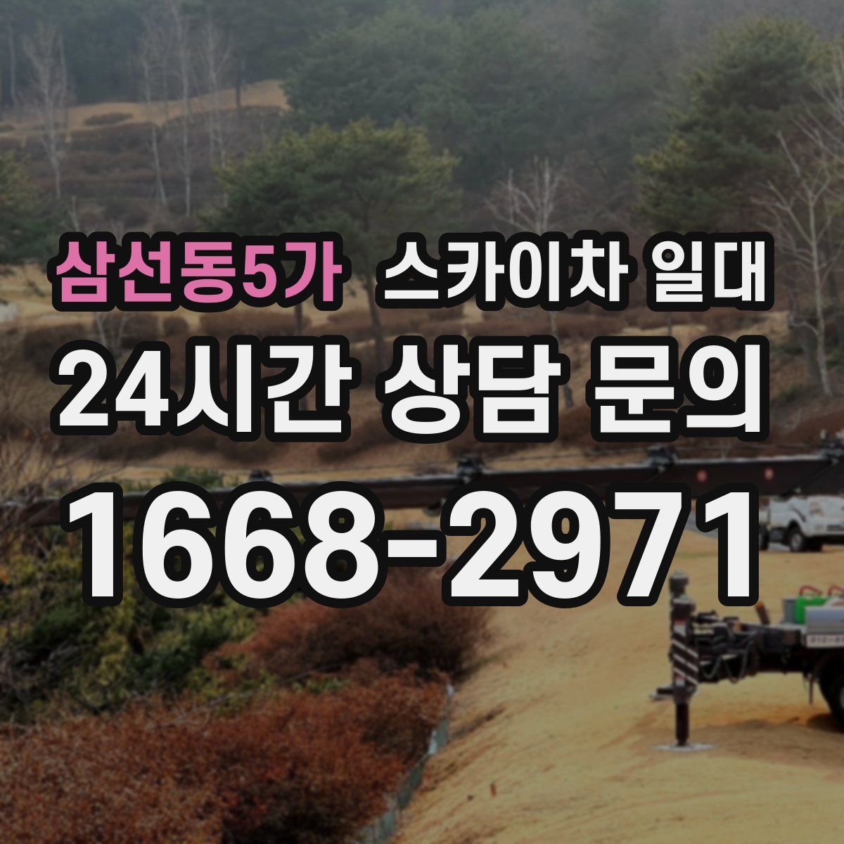 삼선동5가 스카이차 일대