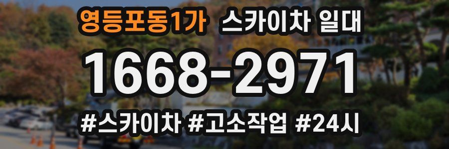 영등포동1가 스카이차 일대