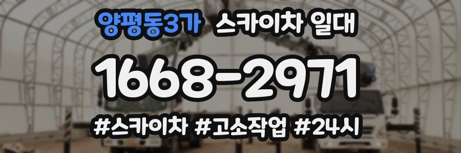 양평동3가 스카이차 일대