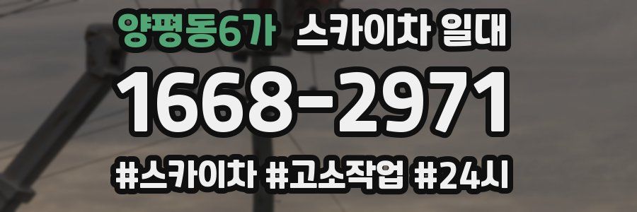 양평동6가 스카이차 일대