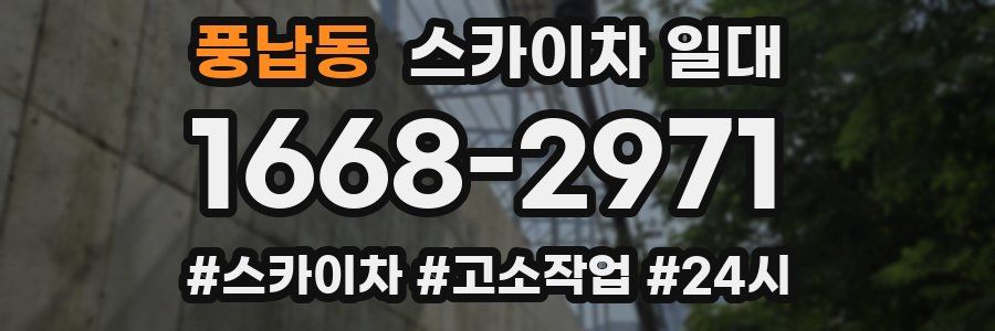 풍납동 스카이차 일대