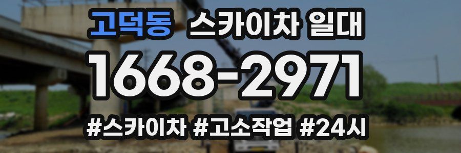고덕동 스카이차 일대