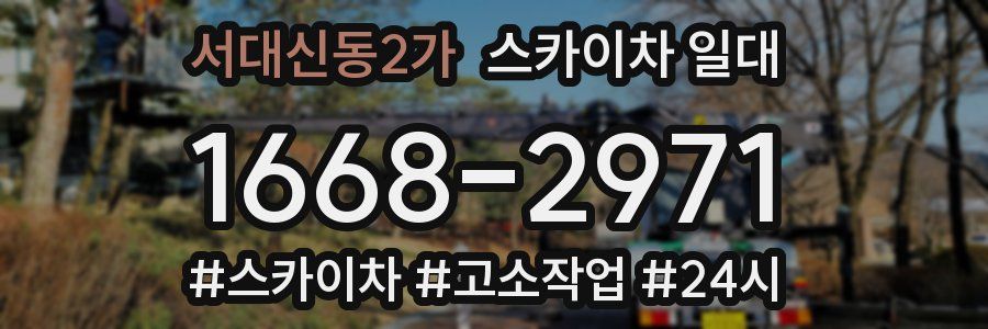 서대신동2가 스카이차 일대