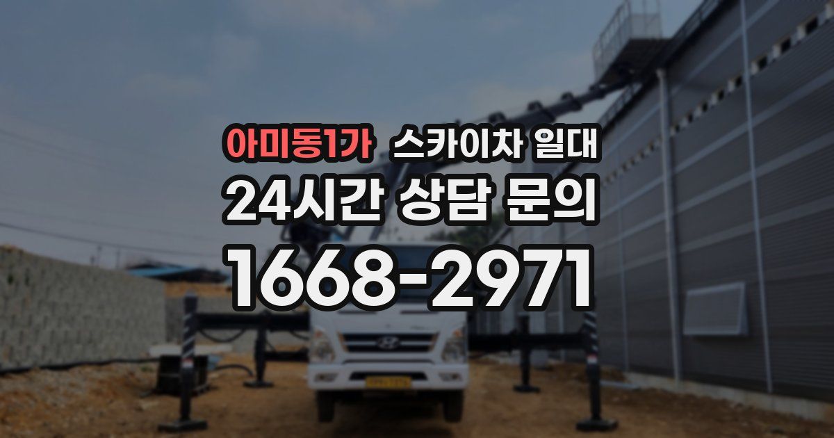아미동1가 스카이차 일대