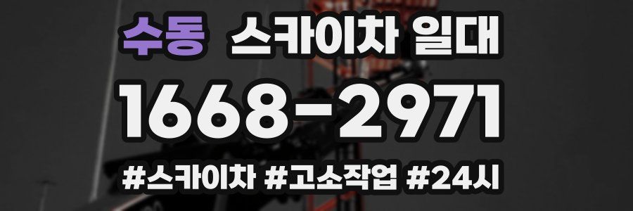 수동 스카이차 일대