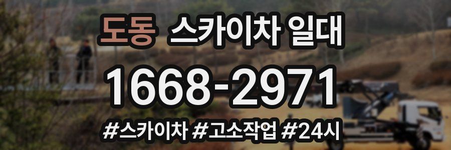 도동 스카이차 일대