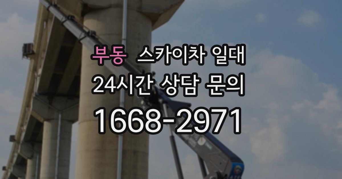 부동 스카이차 일대