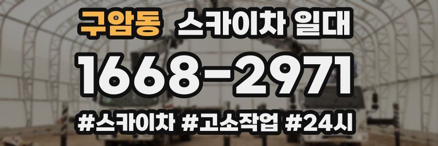 구암동 스카이차 일대