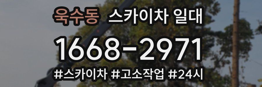 욱수동 스카이차 일대