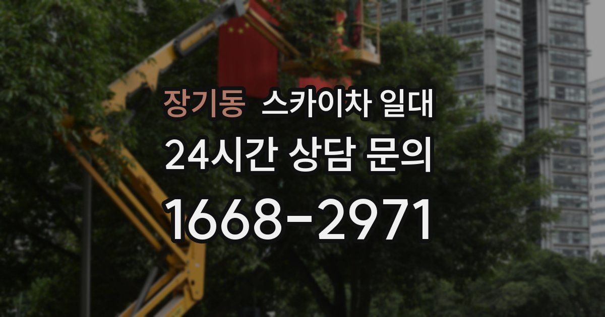 장기동 스카이차 일대