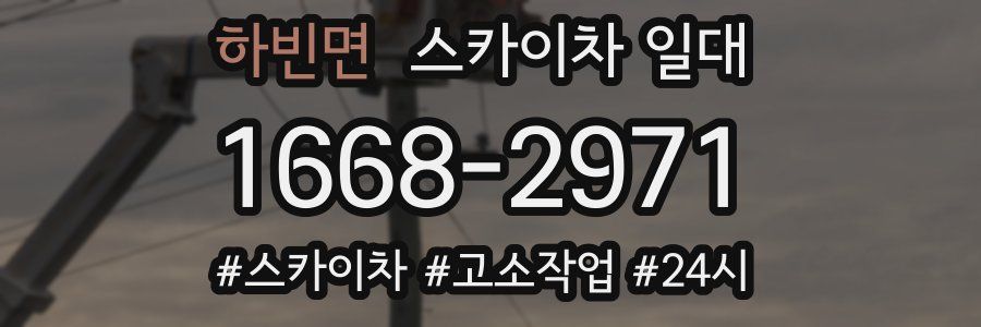 하빈면 스카이차 일대