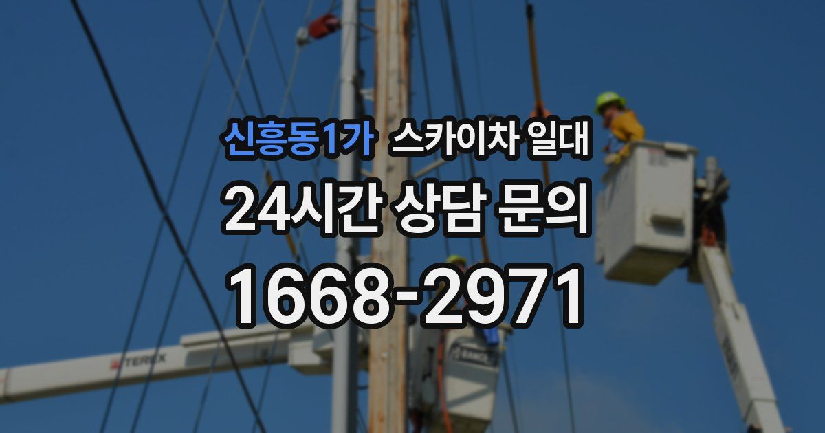 신흥동1가 스카이차 일대