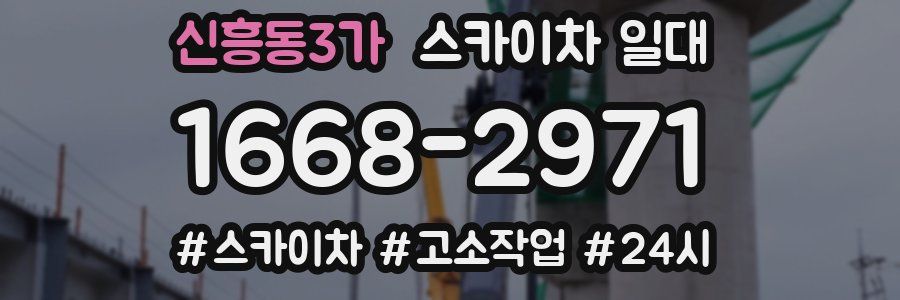 신흥동3가 스카이차 일대