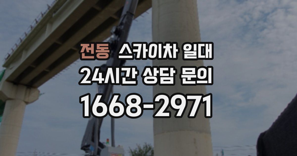 전동 스카이차 일대