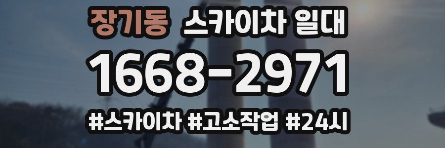 장기동 스카이차 일대